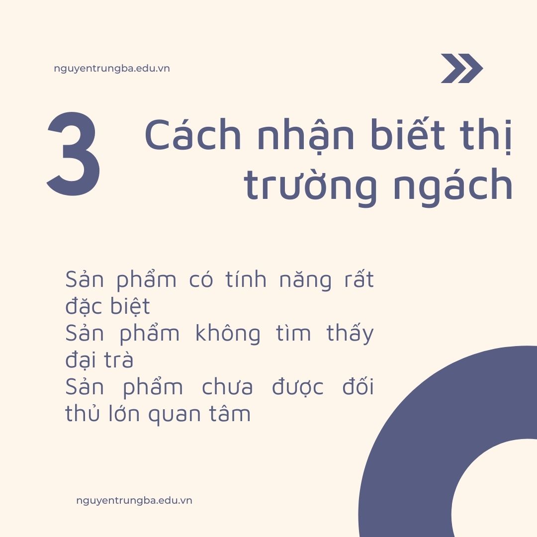 Thị trường ngách là gì? Cách nhận biết thị trường ngách