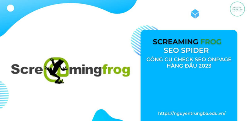 Công cụ check SEO onpage Screaming Frog SEO Spider