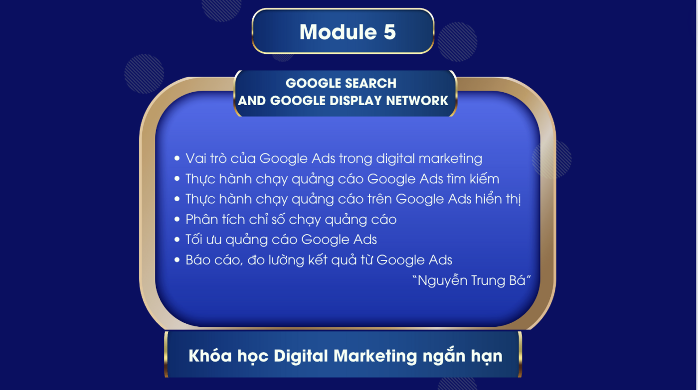 Khóa học Digital Marketing ngắn hạn tại TPHCM