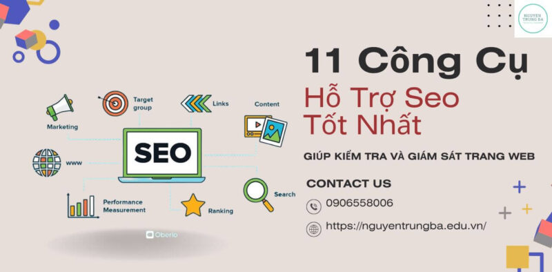 11 Công cụ hỗ trợ seo tốt nhất