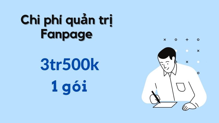 Chi phí quản trị Fanpage