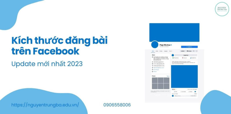 Kích thước đăng bài Facebook