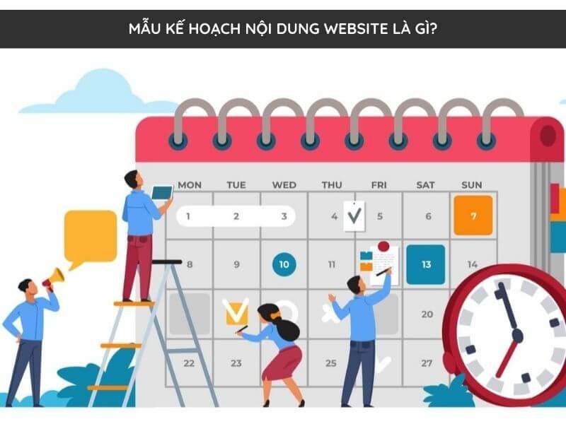 Mẫu kế hoạch nội dung website là gì?