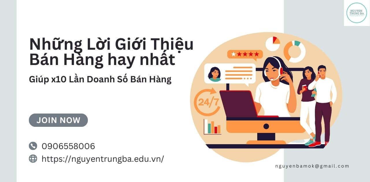 Những lời giới thiệu bán hàng hay nhất