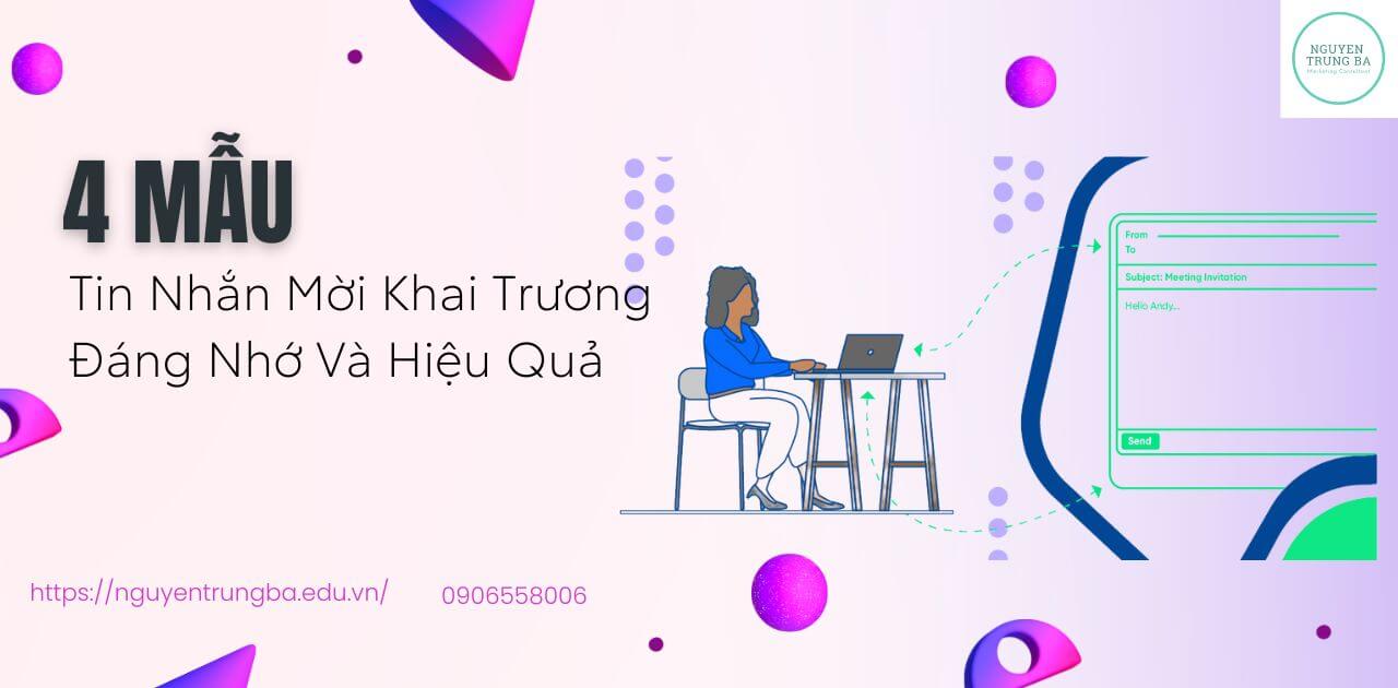 4 Mẫu tin nhắn mời khai trương đáng nhớ và hiệu quả