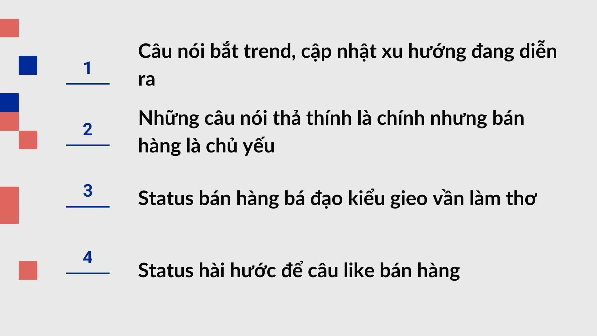 Những câu nói hay khi bán hàng online tăng tương tác