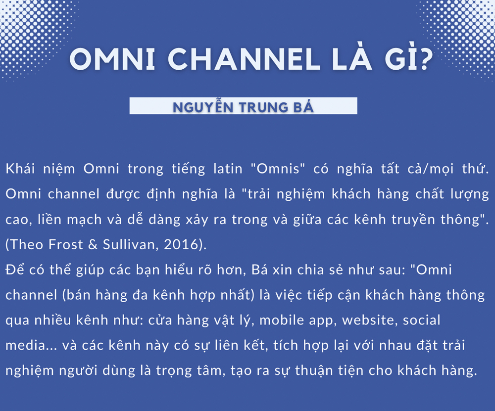 Giải thích Omni channel là gì?