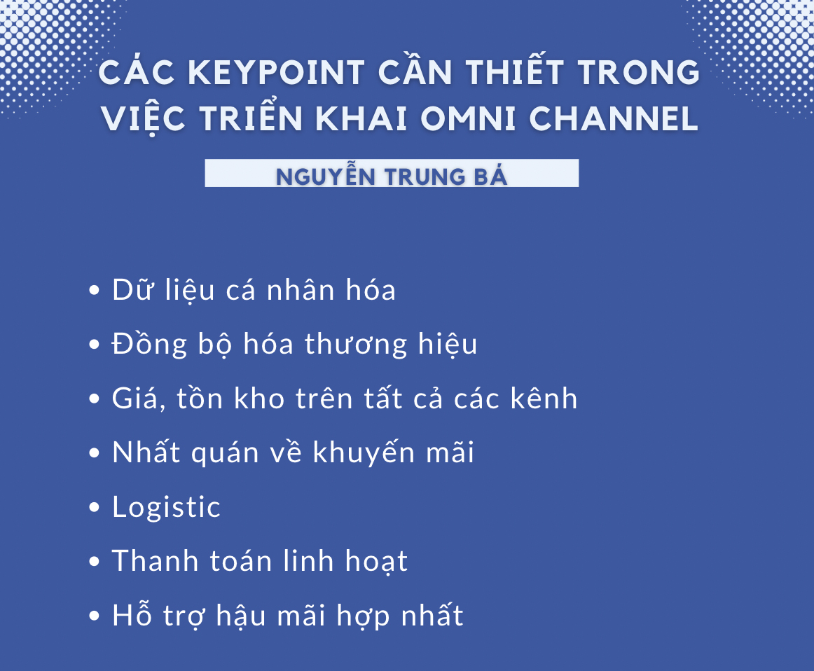 Các bước xây dựng chiến lược Omni Channel thành công